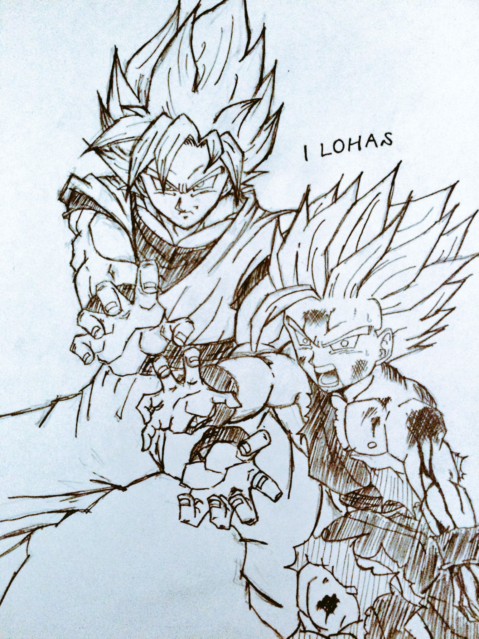 超サイヤ人 いろはす Twitterissa 親子かめはめ波描いてみました やっぱり何度観てもこのシーンは痺れますね ドラゴンボール 親子かめはめ波 悟空 悟飯 超サイヤ人 いろはす Twitterissa 親子かめはめ波描いてみました やっぱり何度観てもこのシーンは痺れますね ドラゴンボール 親子かめはめ波 悟空 悟飯