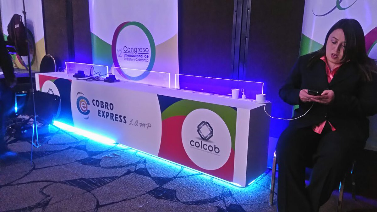 Colcob_Colombia's tweet photo. @CobroExpress1 permite que nuestros asistentes no se pierdan ni un solo minuto de #CongresoColcob. https://t.co/QNl4QUtD83