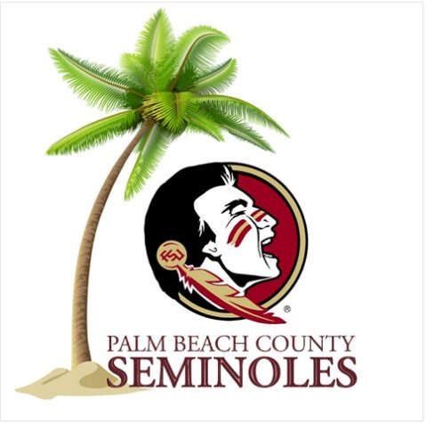 We're going all the way up! We're now a Platinum Sponsor of the #PalmBeachCounty #Seminoles Club! #FearTheSpear