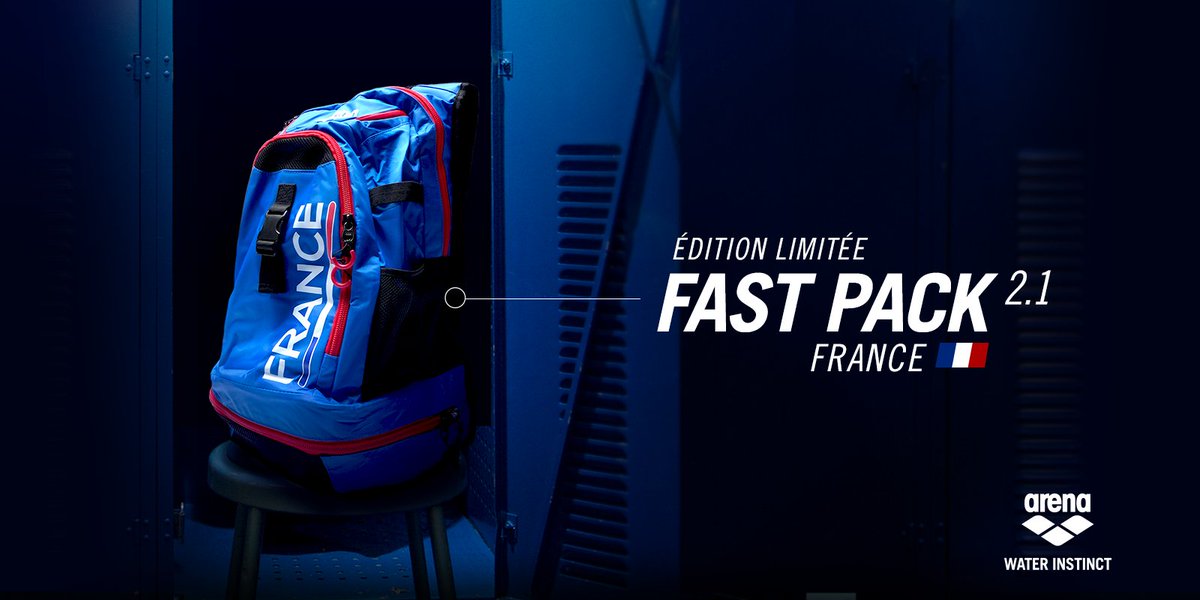 Le Fastpack 2.1 d'<a href="/arena_france/">arena France</a> en édition limitée "FRANCE". Une exclu sur notre site : eurocomswim.fr/PBSCProduct.as…