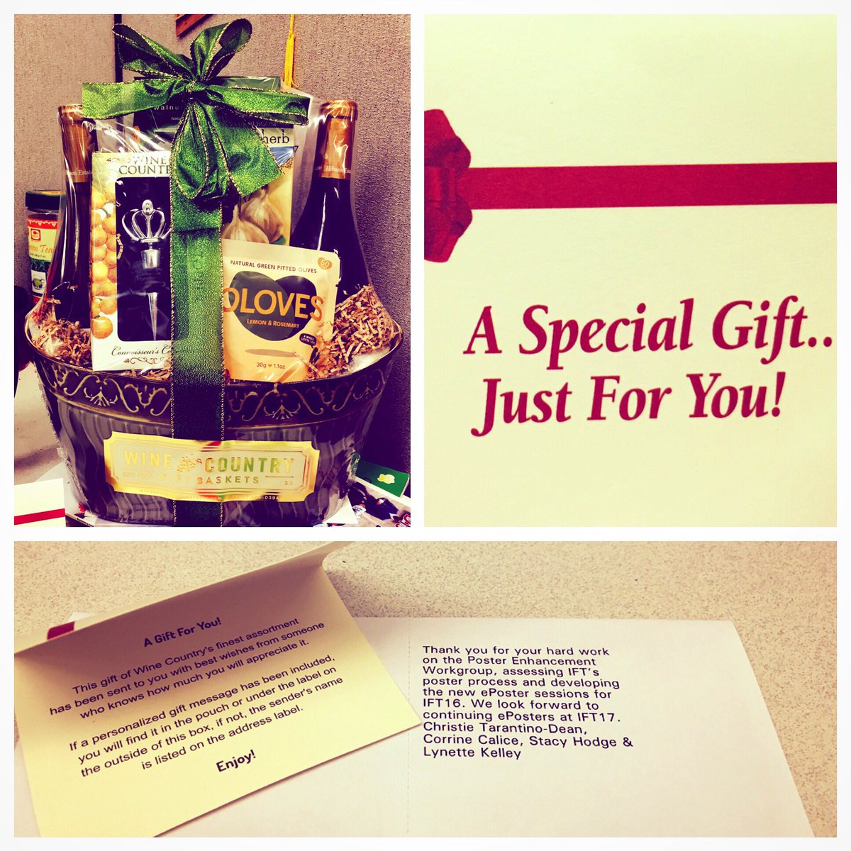 rk_theSunRay's tweet photo. Honored to receive a gift frm @IFT fr my involvement in 1 of the workgroups. Thanks to Stacy Hodge #Appreciation https://t.co/JEjwVgEKmB