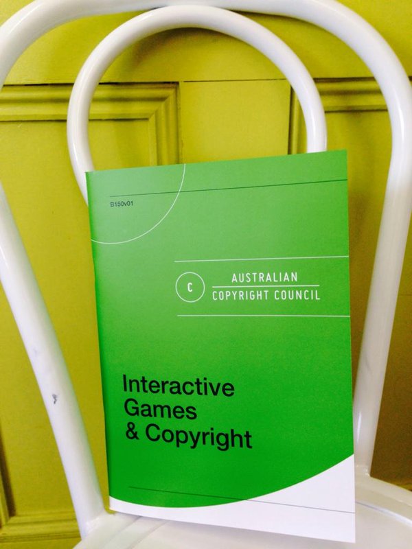 AusCopyright's tweet photo. #gamers do you know your rights? Computer games might be protected as a film. #ACCBooks #bookweek #copyrightmatters https://t.co/xCMzULEI49