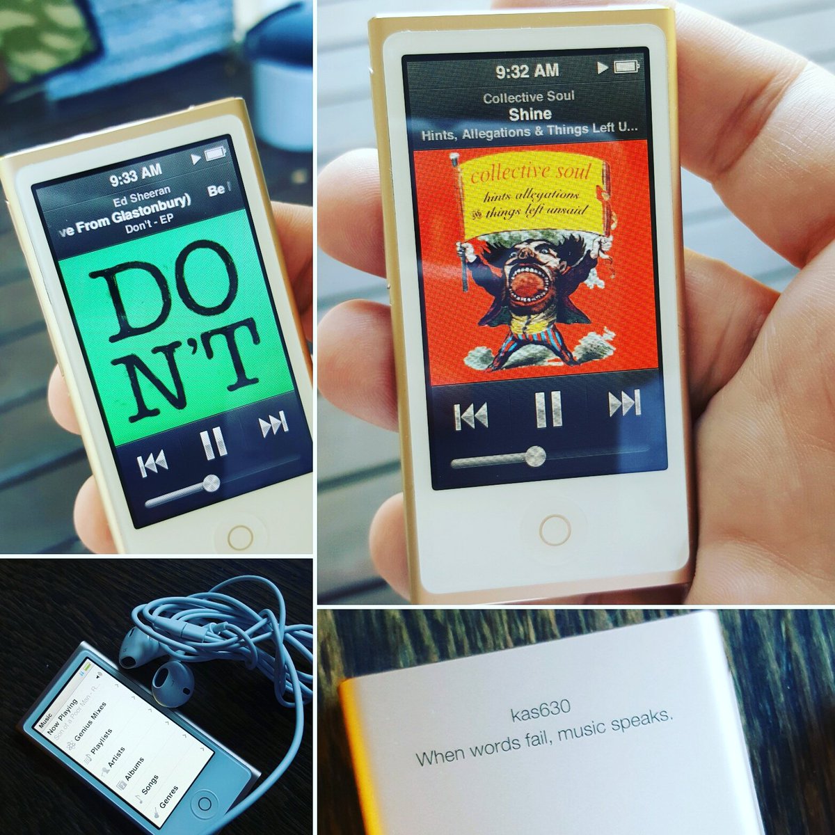 kas630's tweet photo. @PForbes81 look what came in today!! I needed this distraction, and it's so CUTE! #iPodNano #tunetherapy https://t.co/MdduiVKYlZ