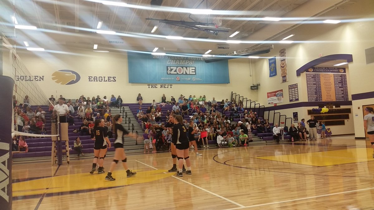 GCHSVolleyball's tweet image. JV wins over LCC 24-25, 25-14, 15-11 in front of a good crowd.