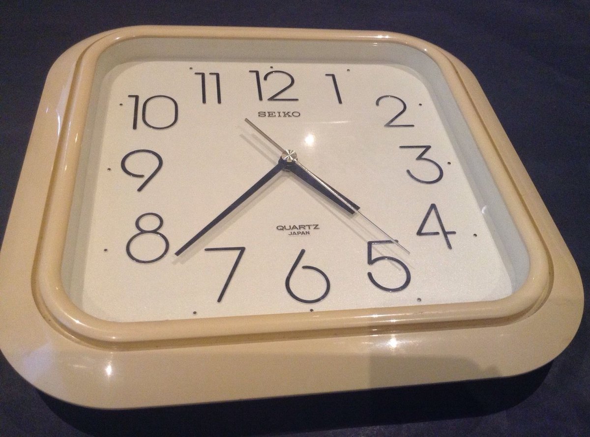 midler_helen's tweet image. #seiko #seikoclock #retroclocks #wallclocks #madejapan #vintageclock #ticking ebay.com.au/itm/Seiko-Quar…