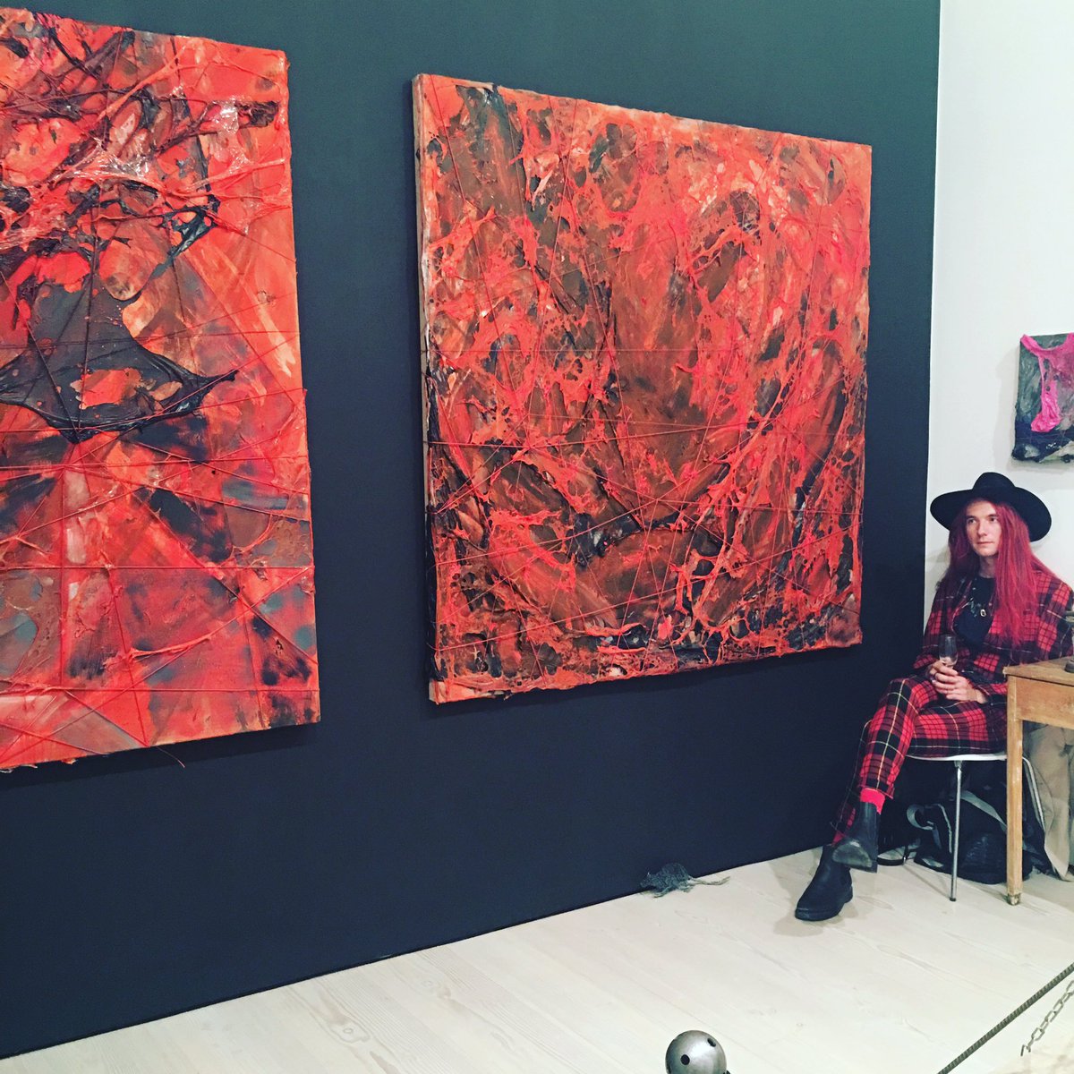 Post modernism then postinternet art, we now fear postbrexit art is real <a href="/STARTartfair/">START</a> this artist got angry #brexit