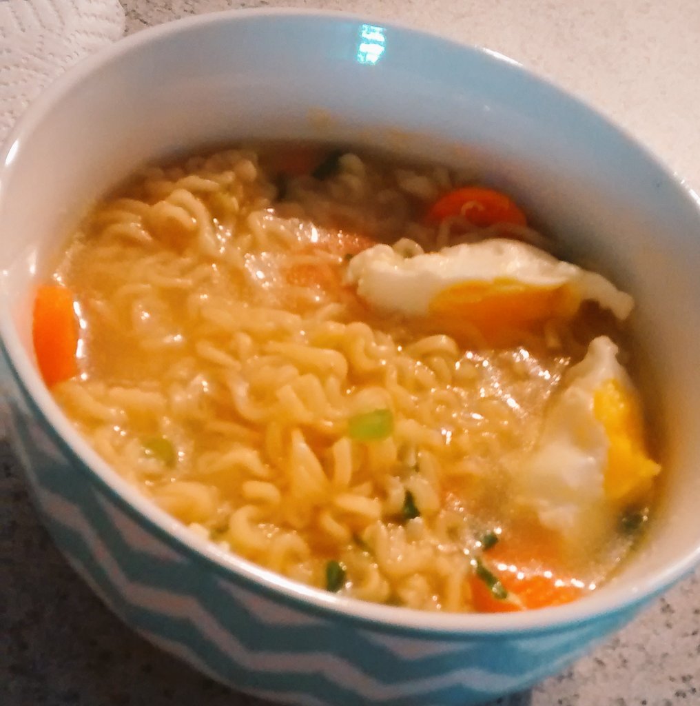 BanderSnatch5's tweet photo. Living the college life #FancyRamen https://t.co/rzTLD6XiL4