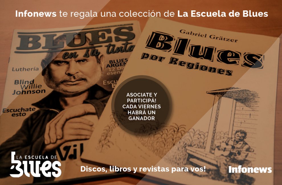 infonews's tweet photo. #AsociateAInfonews Infonews y la @escueladeblues te regalan una colección imperdible https://t.co/2OJWMRqbVc https://t.co/FaVxzfpxon