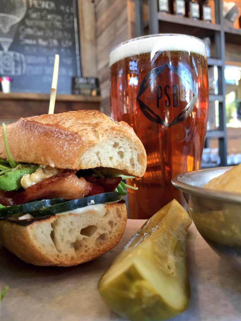 Our fall menu debuts soon. Till then Half-Price Humpday! All entree sandwiches half-price on Wednesdays! #baconblue!