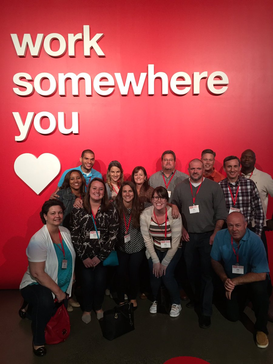 Love my team! #FNM2016 #WeAreTarget