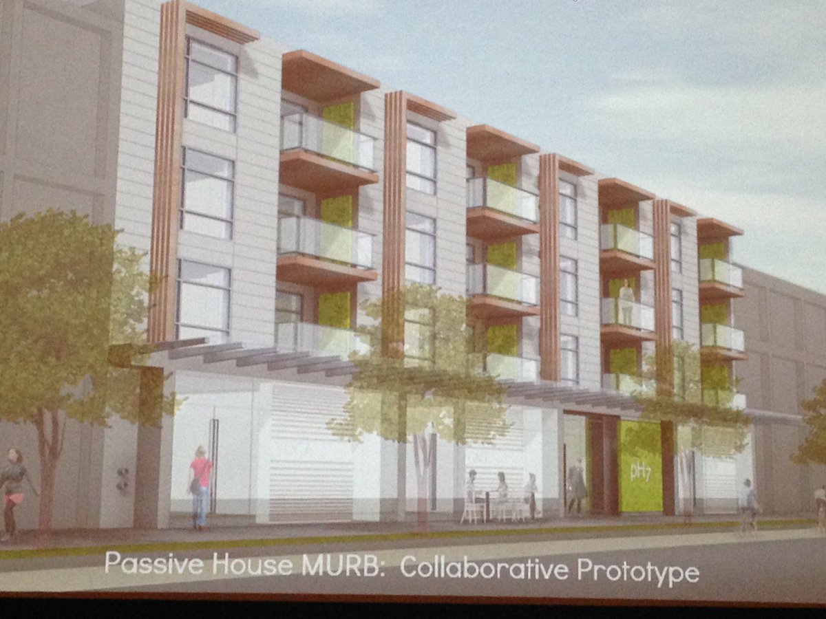 RedDoorEnergy's tweet photo. Passive House MURB prototype presented to #BCBEC by @koka_architects and Marken Projects. @PassiveHouseCan https://t.co/UAZ0JVPGhq