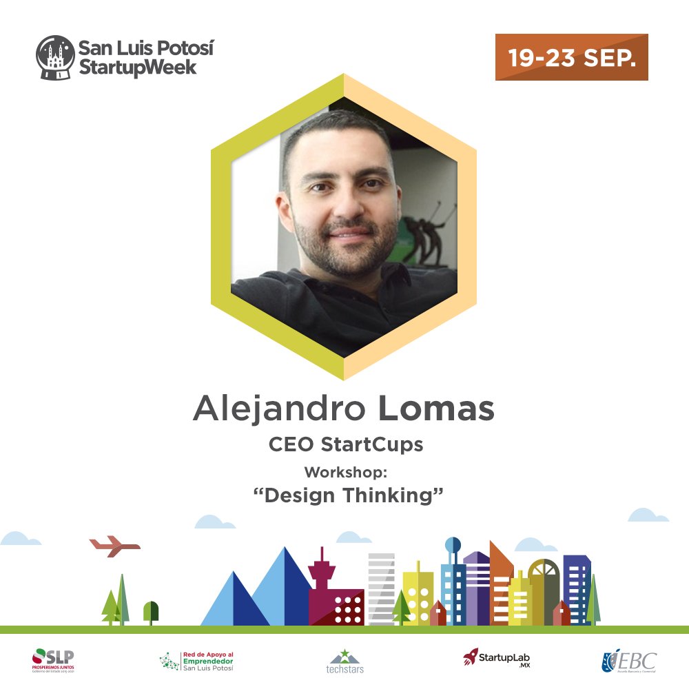 SWSanLuis's tweet photo. Alejandro Lomas es parte del #SWSLP16 , ¿Ya conoces toda la agenda completa? Chécala aquí: https://t.co/ZmGQF07mnu https://t.co/xnoydDWVTN
