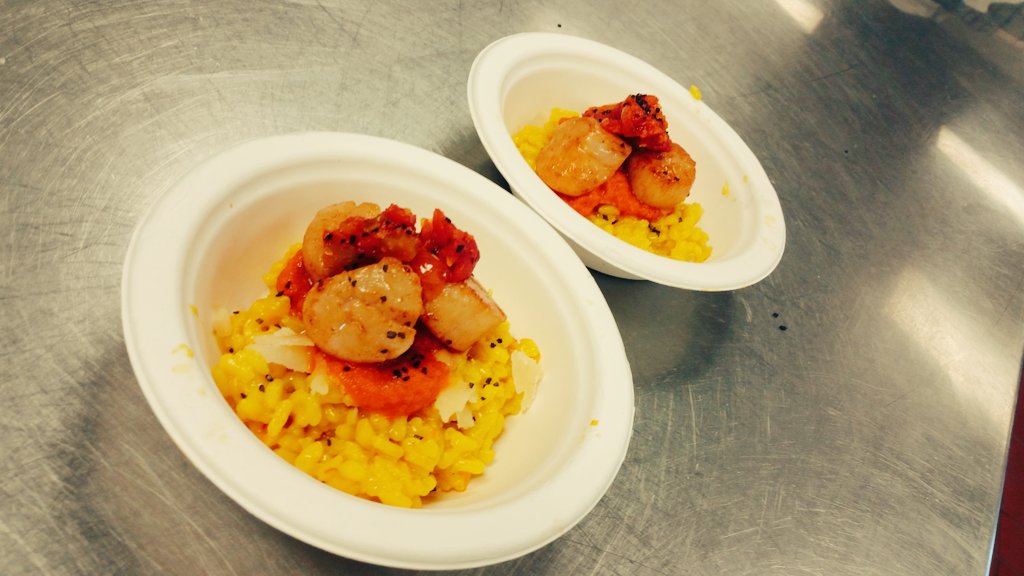 RFDilla07's tweet photo. Seafood tapas from today's #CateringAndBuffet. #ChefLife #LCBSF https://t.co/X0wApy5Zc3
