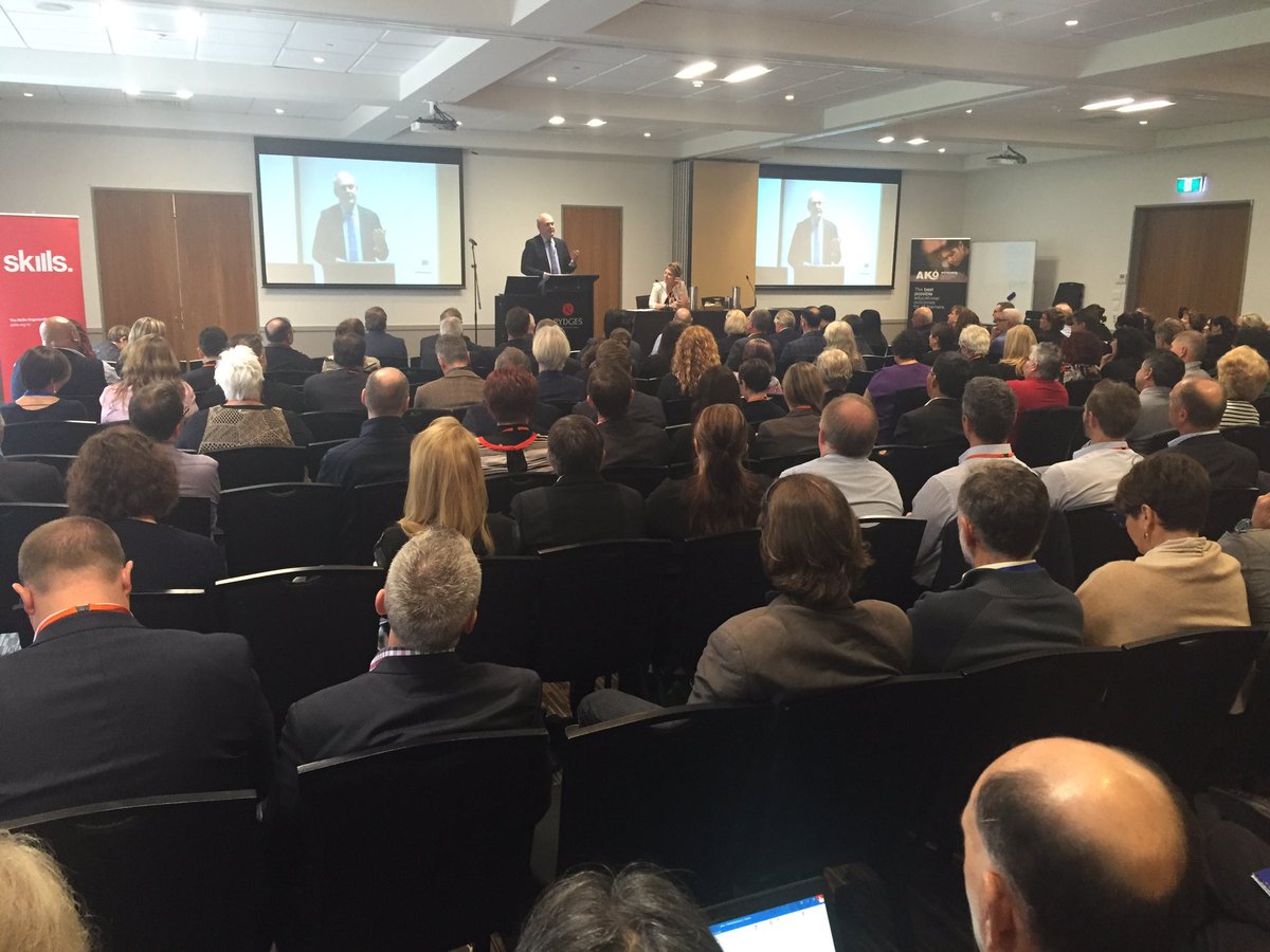 stevenljoyce's tweet photo. Spoke at #ITENZ 2016 on tertiary sector successes &amp; opportunities- partic getting the low NEETs numbers down further https://t.co/MmpOdCu5HD