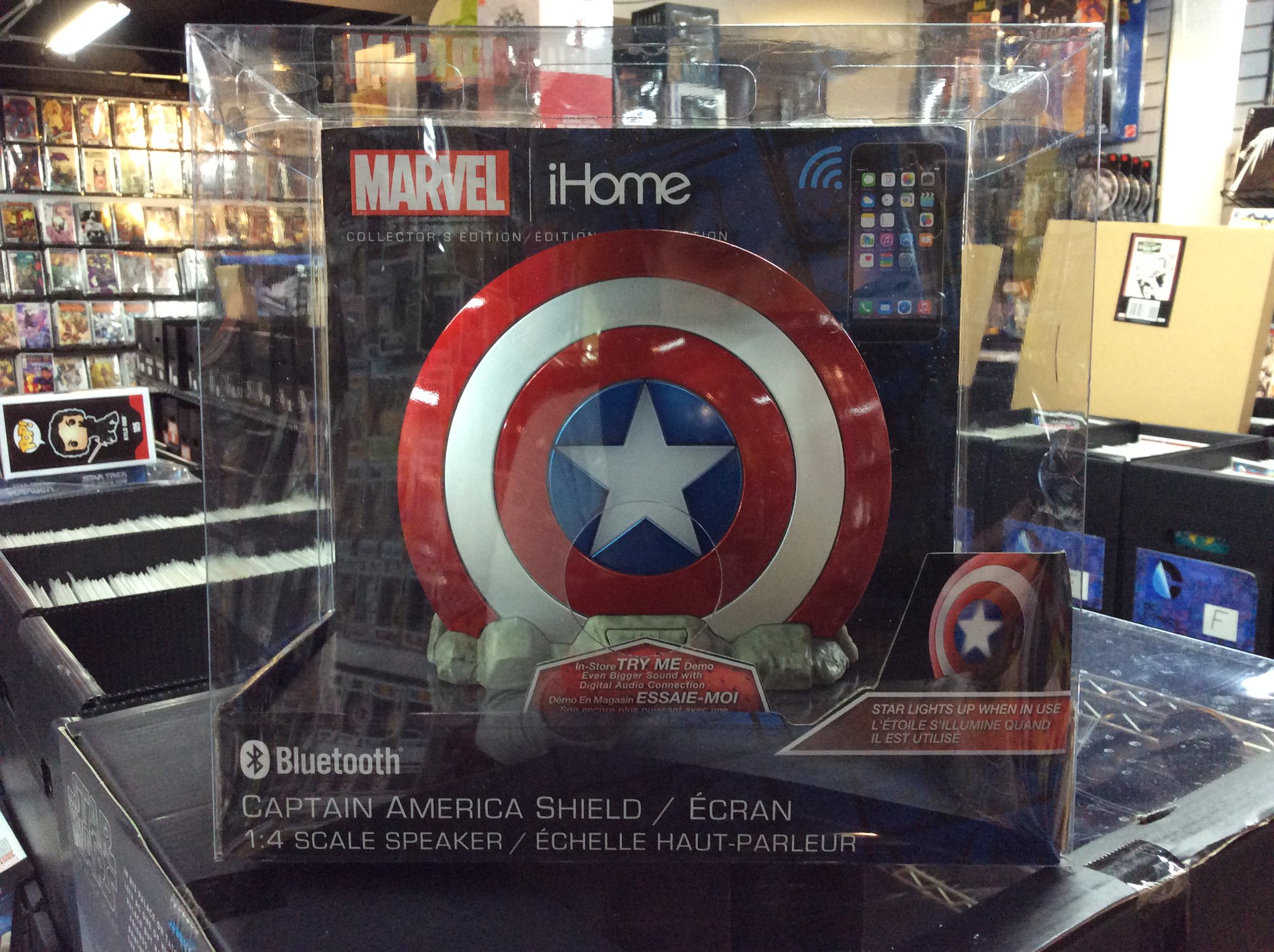 ihome captain america speaker