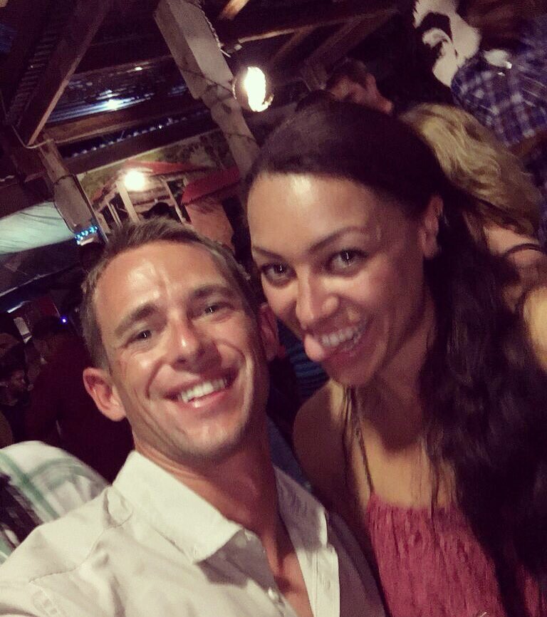 HoliFitByLauren's tweet photo. The fun before the storm ๐๐ธ๐โ๏ธ @KelleyWJohnson #belowdeck #belowdeckseason4 #imofftheclock @BelowDeck @51Minds https://t.co/XB8ezLWLQV