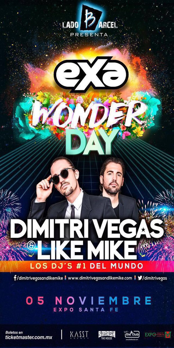 mariobautista_'s tweet photo. Bellezas me uno a la rumbaaaa 💥🤘🏻🙊 vamos a darle con todo #DimitriVegasLikeMikeCDMX https://t.co/Ch8LPNfcMz