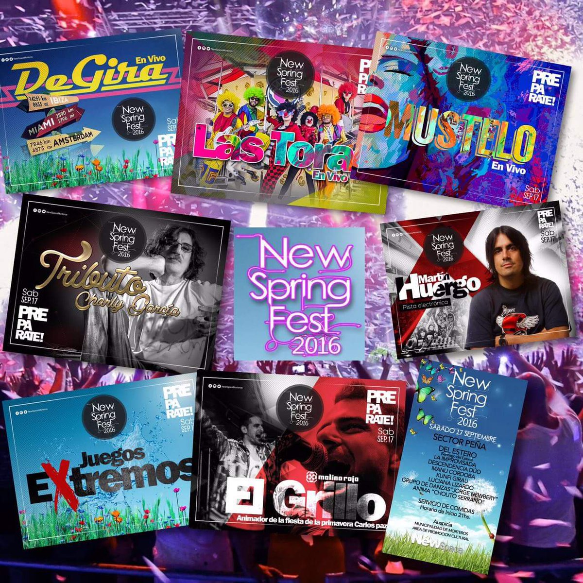 FeedeGaris's tweet image. Este sábado 17 la #SpringNew en #NewSpace .🆕🆒💯
