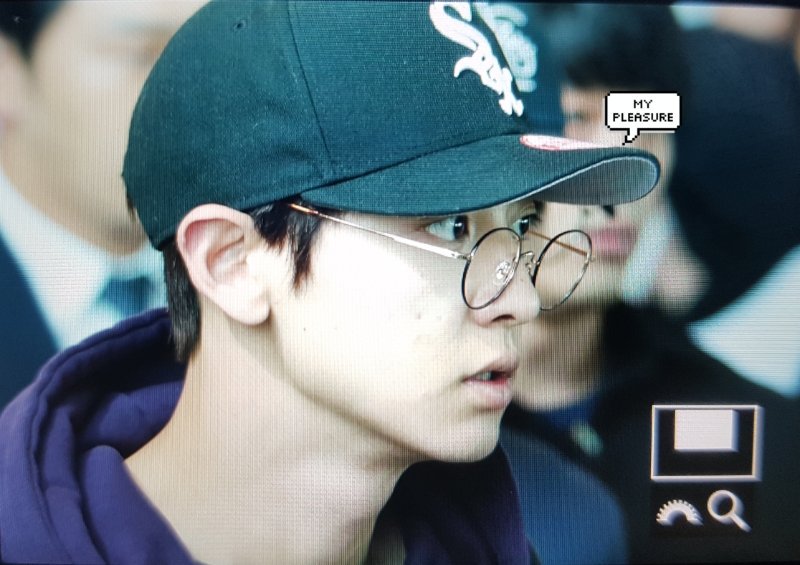 160915 인천공항 입국 #찬열 #Chanyeol 메리추석보내❤