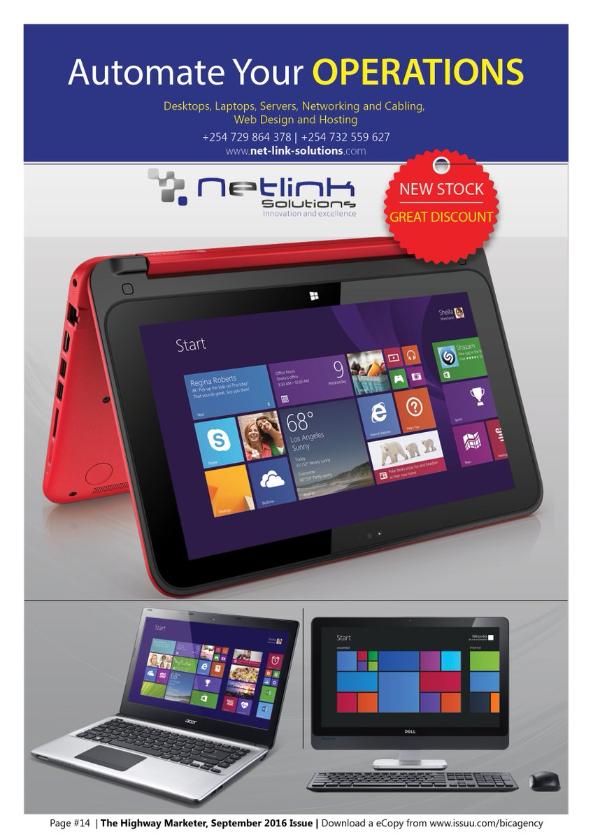 blessmarkedMed's tweet photo. Great discounts on all computers from #NetLinkSolutions #TheHighwayMarketer https://t.co/DSukwdMkAP