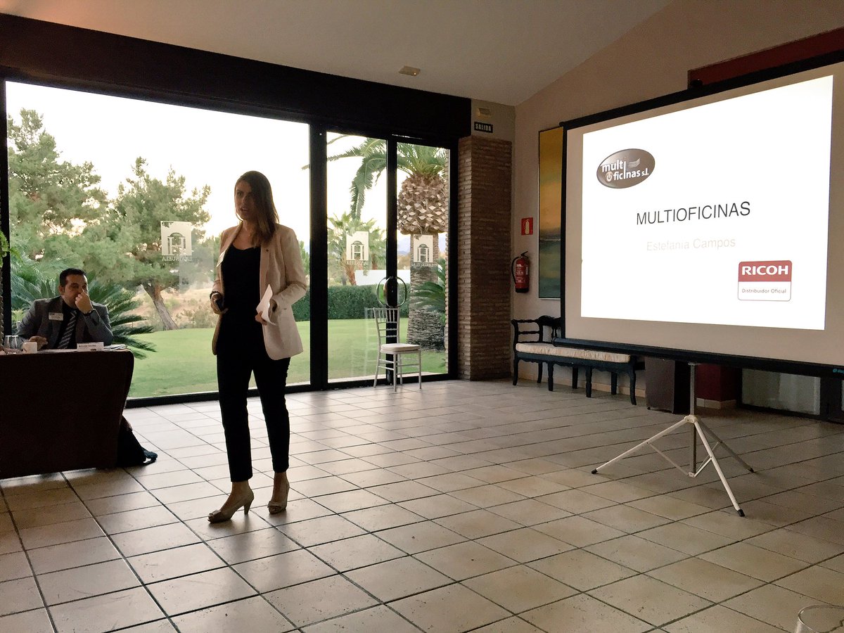 BNISuma's tweet photo. Conocemos un poco mejor a nuestra compañera Estefanía Campos y su empresa @ricohdealer en la presentación semanal https://t.co/5XlJXzclVx