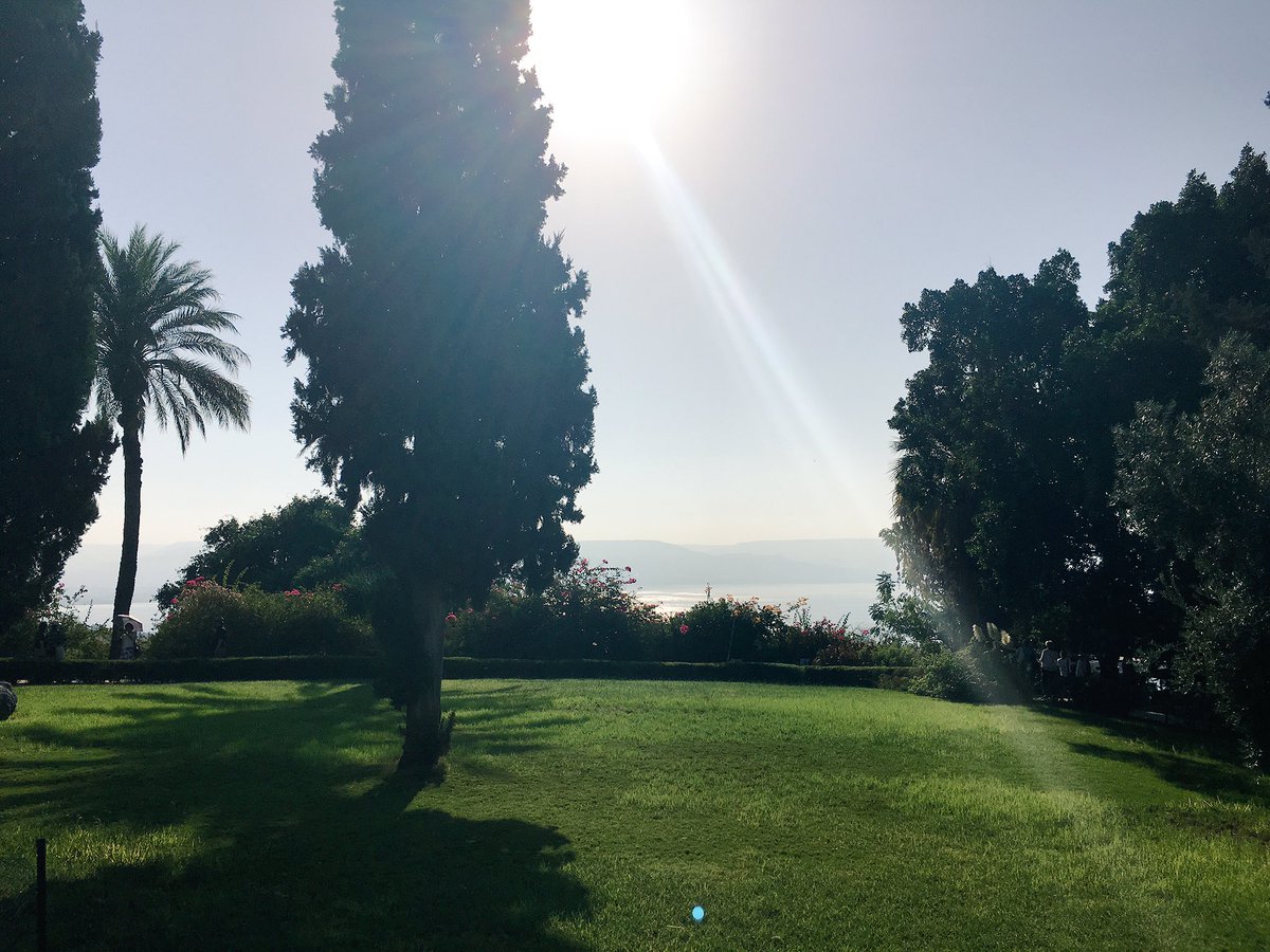 grcastleberry's tweet photo. Mt of Beatitudes. Loved it. Here's a few of my favorite pics. Last one with @cjbroggi &amp; @JamesonBroggi. #Israel16 https://t.co/B2O0hW8XNU