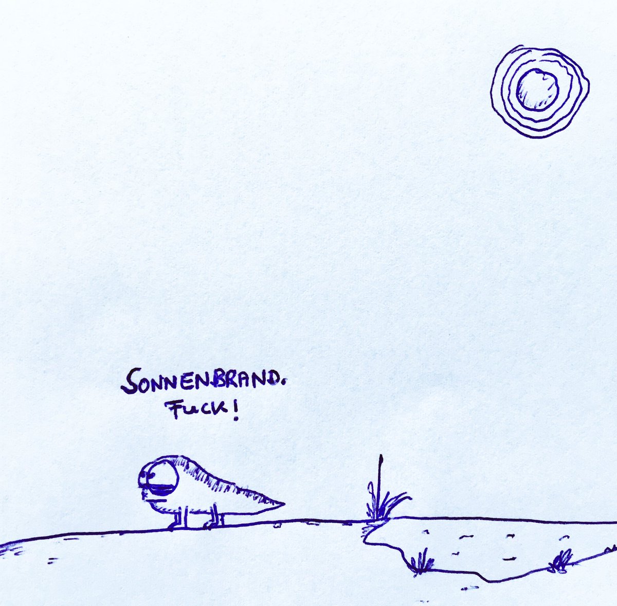 daskritzelt's tweet image. Aber Evolution hatte auch Schattenseiten. Haha.
Ach so. Sie wissen ja noch nicht, was 40 Sek. später passierte: