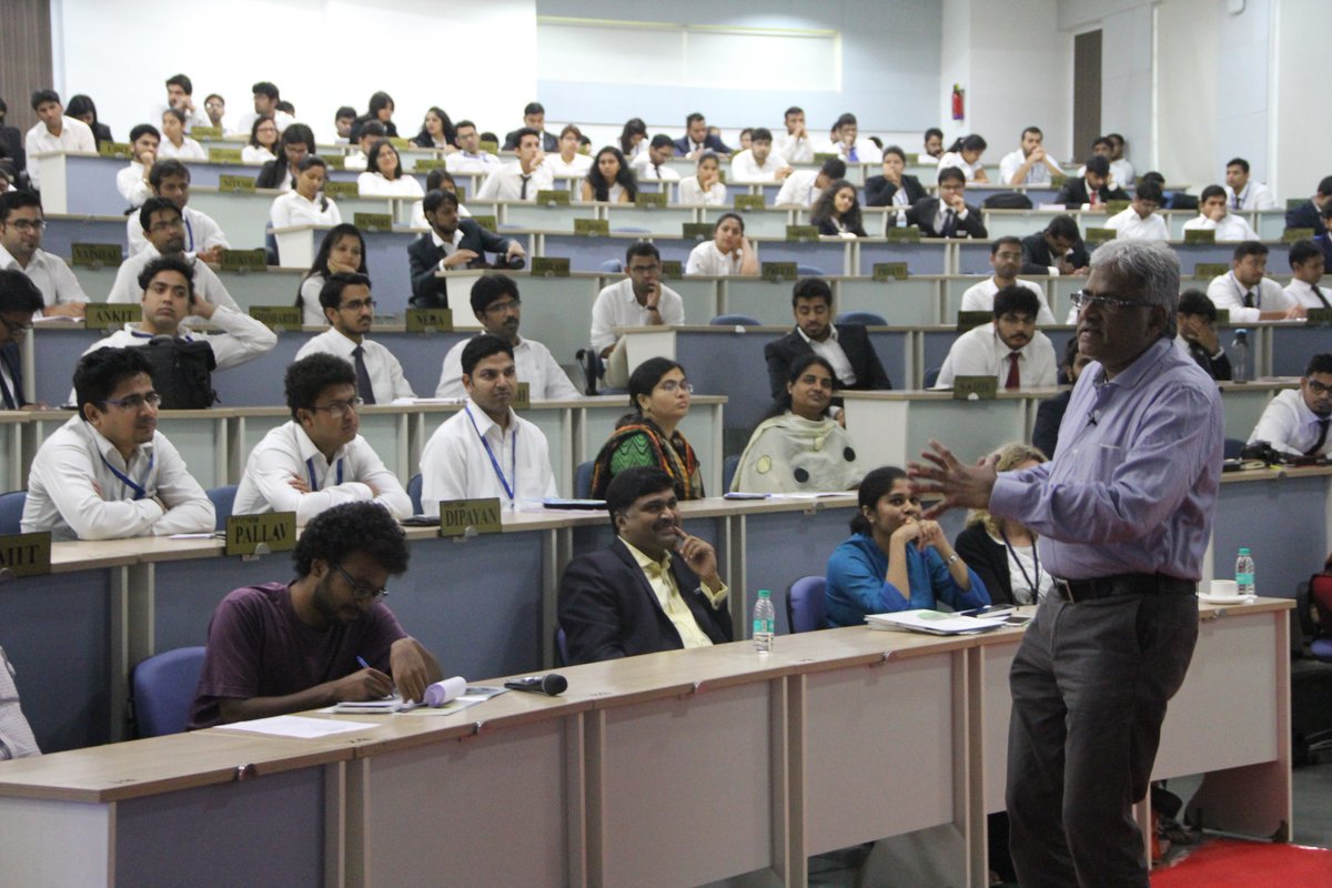 GreatLakes_MBA's tweet photo. "Attitude is all what startups need - EQ over IQ" - Mr.Hari Menon @bigbasket_com #GLHCMC2016 https://t.co/uVPMYk4Gih