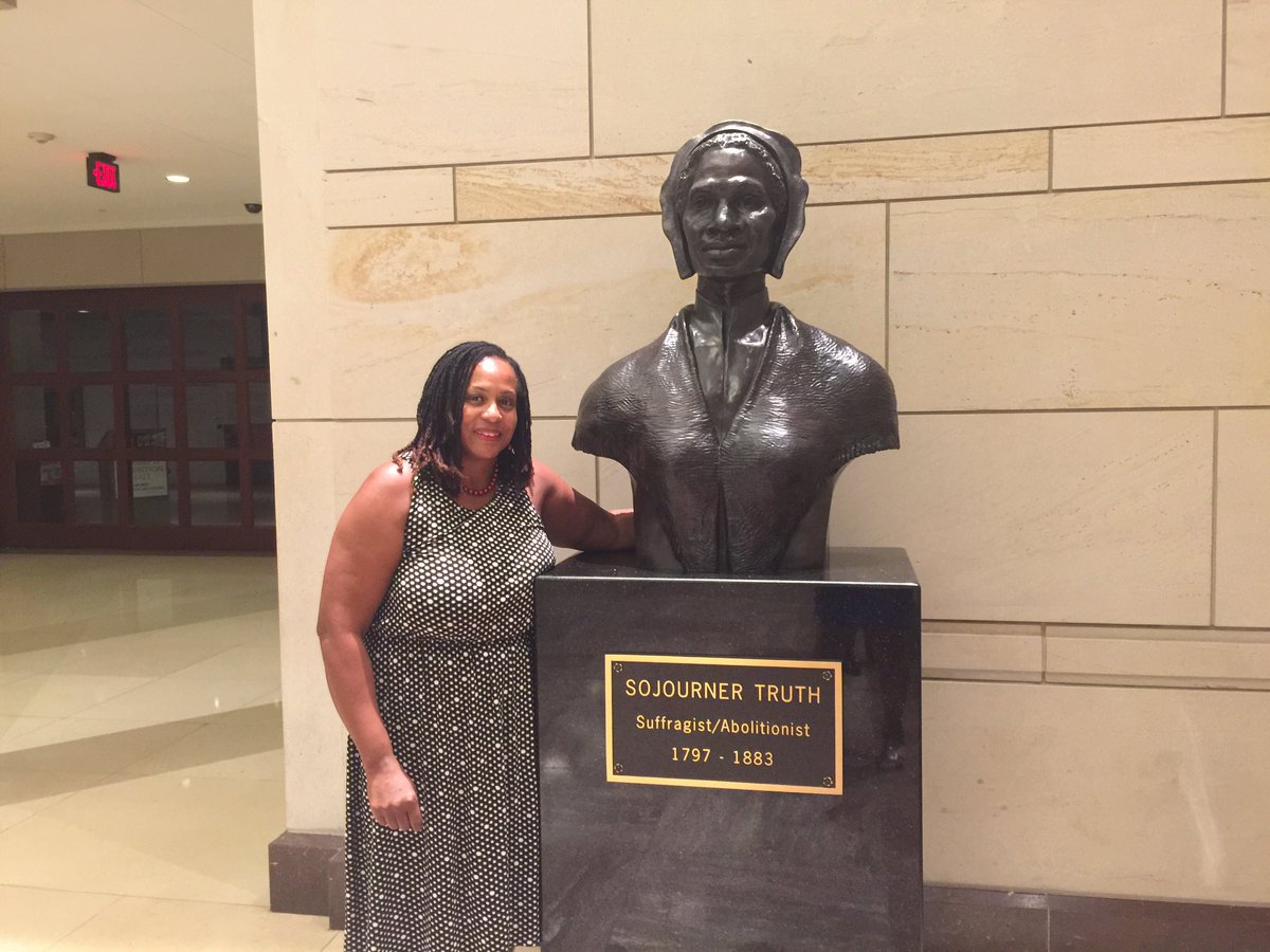 TheJaniceTemple's tweet photo. Walking in the footsteps of Sojourner Truth at Capitol Hill Visitor's Center #CBCFALC2016 #CBCST https://t.co/RZRmYZyxXv