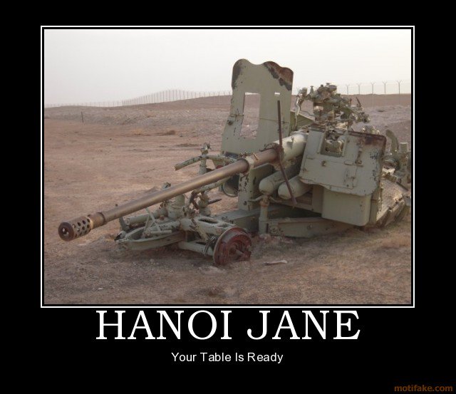 TwitloadOhTrump's tweet photo. @gentlemanirish @hankpannell @wolfpsy @michaelkeyes Two faced traitor comfort to the enemy #HANOIJane.. https://t.co/s2n467grqI
