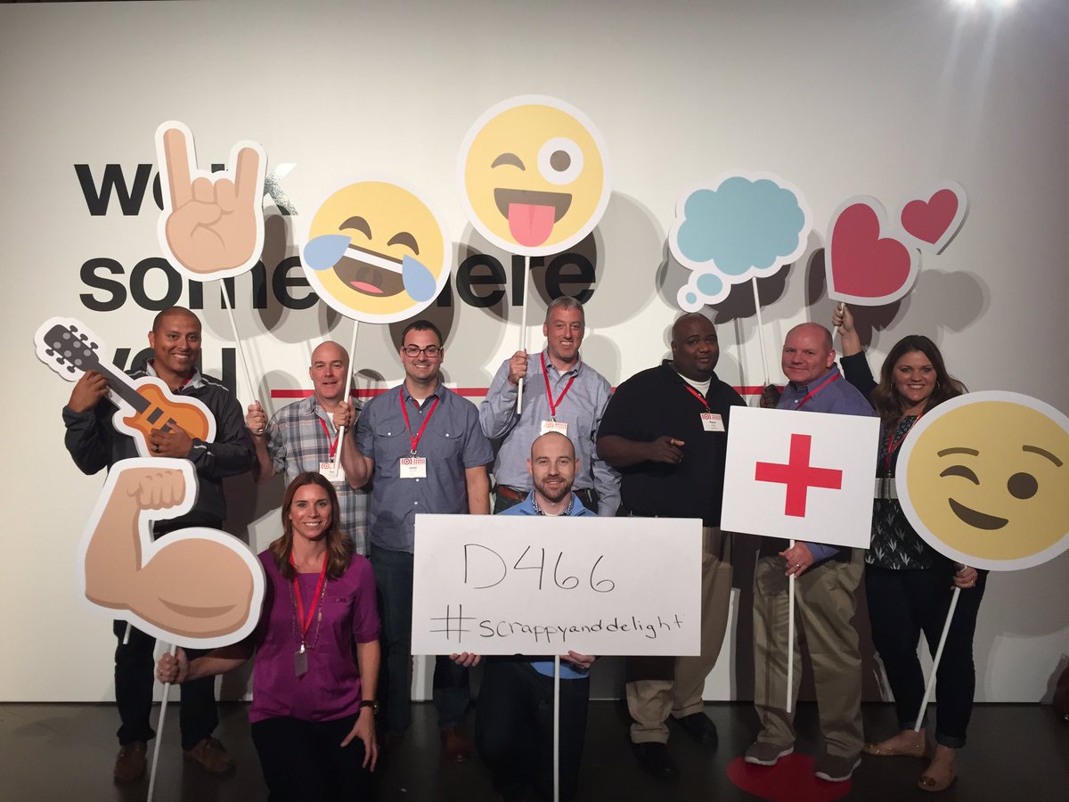 Love My Amazing Team! #WeAreTarget #ScrappyandDelight #FNM2016