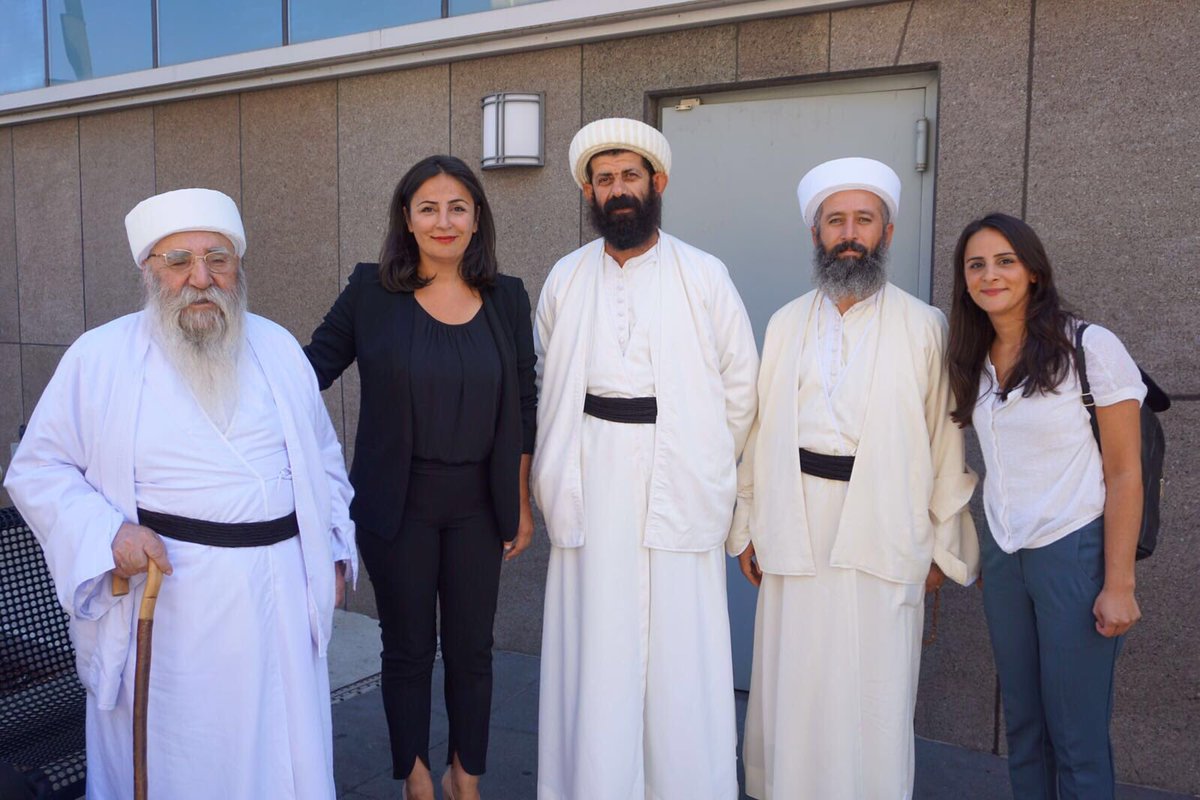 We do not only have to rebuild #Shingal - but we have to rebuild human beings! #StopYazidiGenocide