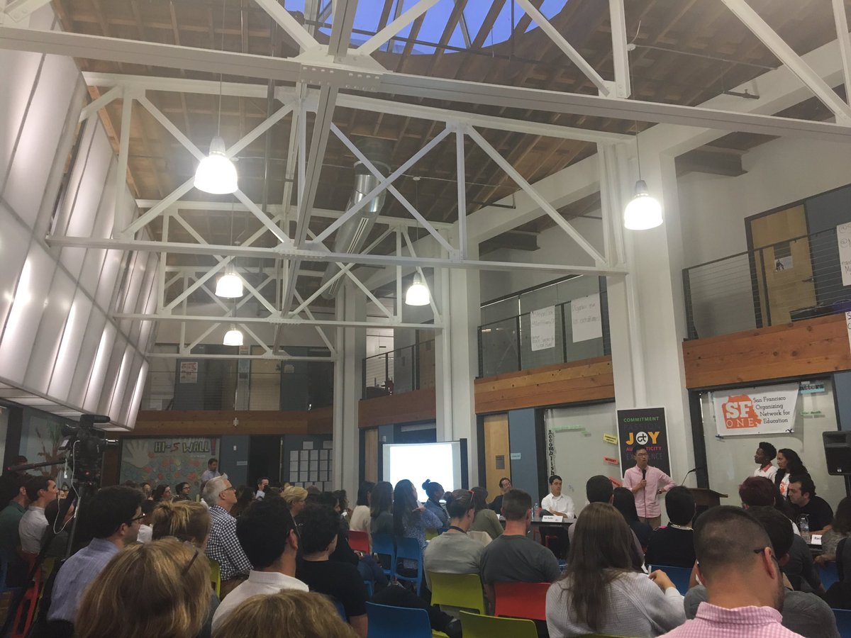 bluedevilzach19's tweet image. Room full of voters and other school board members and candidates yet no @MattHaneySF @StevonCook #SFonevote