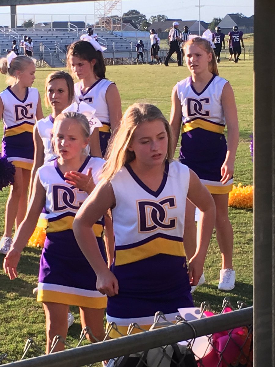 KHMcDaniel's tweet photo. #DCMScheer #β€οΈMrsWolfe #goAddison #7thgradeyear #TeamDCS https://t.co/oAWUsLNBlm
