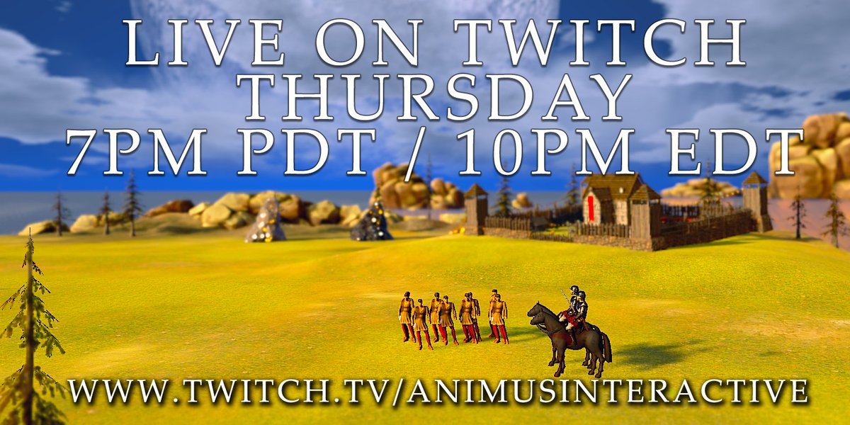 animusint's tweet photo. Join us this Thursday at 7pm PDT | 10pm EDT for another amazing LIVE STREAM on Twitch!

https://t.co/UjIE3ejMWM https://t.co/snOCYQMa5I