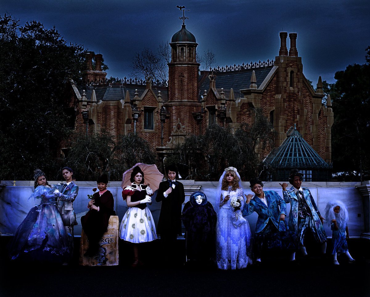 ディズニーハロウィン ホーンテッドマンション 仮装 リリアン