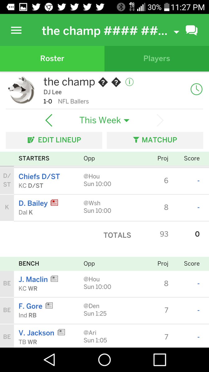 Juanelee's tweet photo. @NFLfantasy. https://t.co/Sg2KB3JYpe