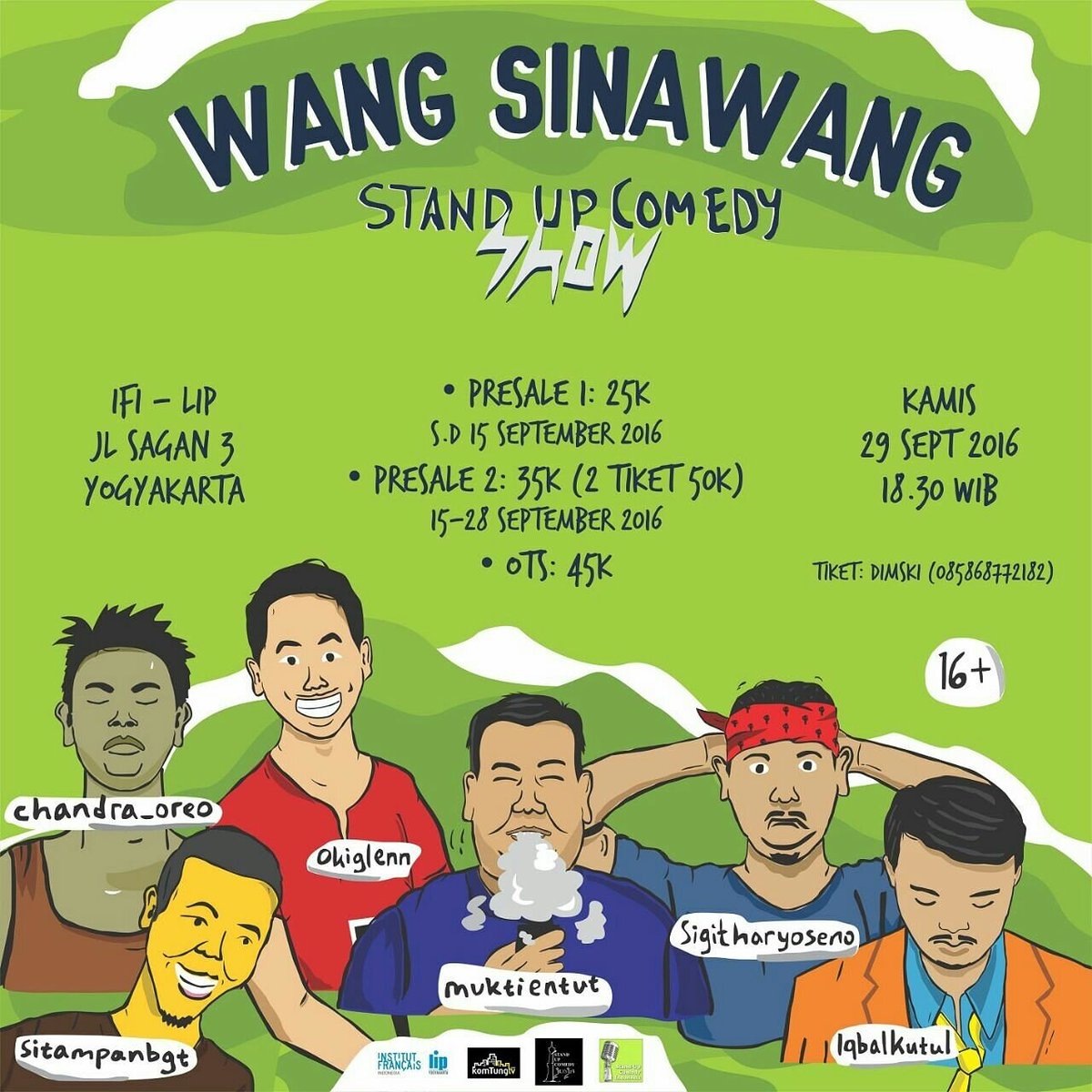 Selagi sempat, raihlah tiket #WangSinawang dgn harga presale 1 yang tinggal hari ini. Besok harga naik!