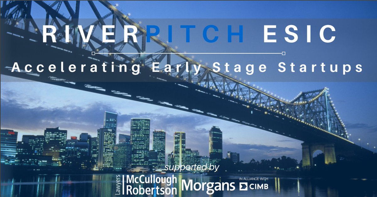 RiverCityLabs's tweet photo. Calling all early stage startups! Applications for RiverPitch ESIC are closing next Sunday! https://t.co/vDxwCyYG6h https://t.co/fp3ii8jsZU