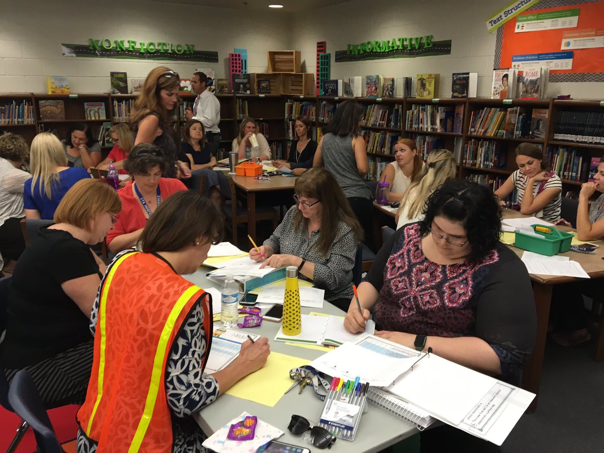 JaniceBourbon's tweet photo. #CTAIndependenceHawks teachers working to fill holes and create strong foundations with Learning Targets! #cusdirc https://t.co/hTgGKooWrp