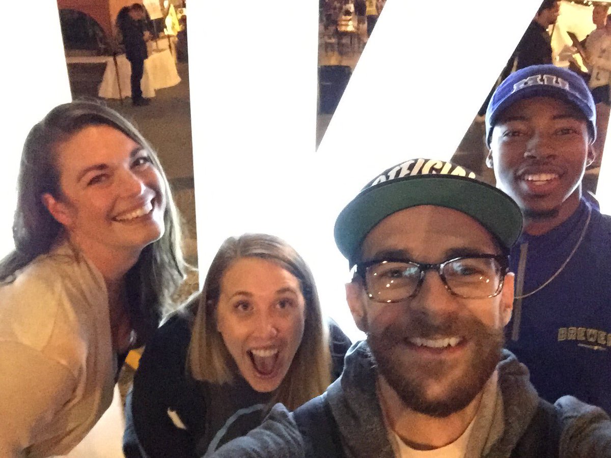 mbeero_'s tweet photo. #MTPfam reunion @MillennialTrain @nmbehnke @Snow_the_man #MTPtrain @NEWaukee https://t.co/qIsFbv6k0L
