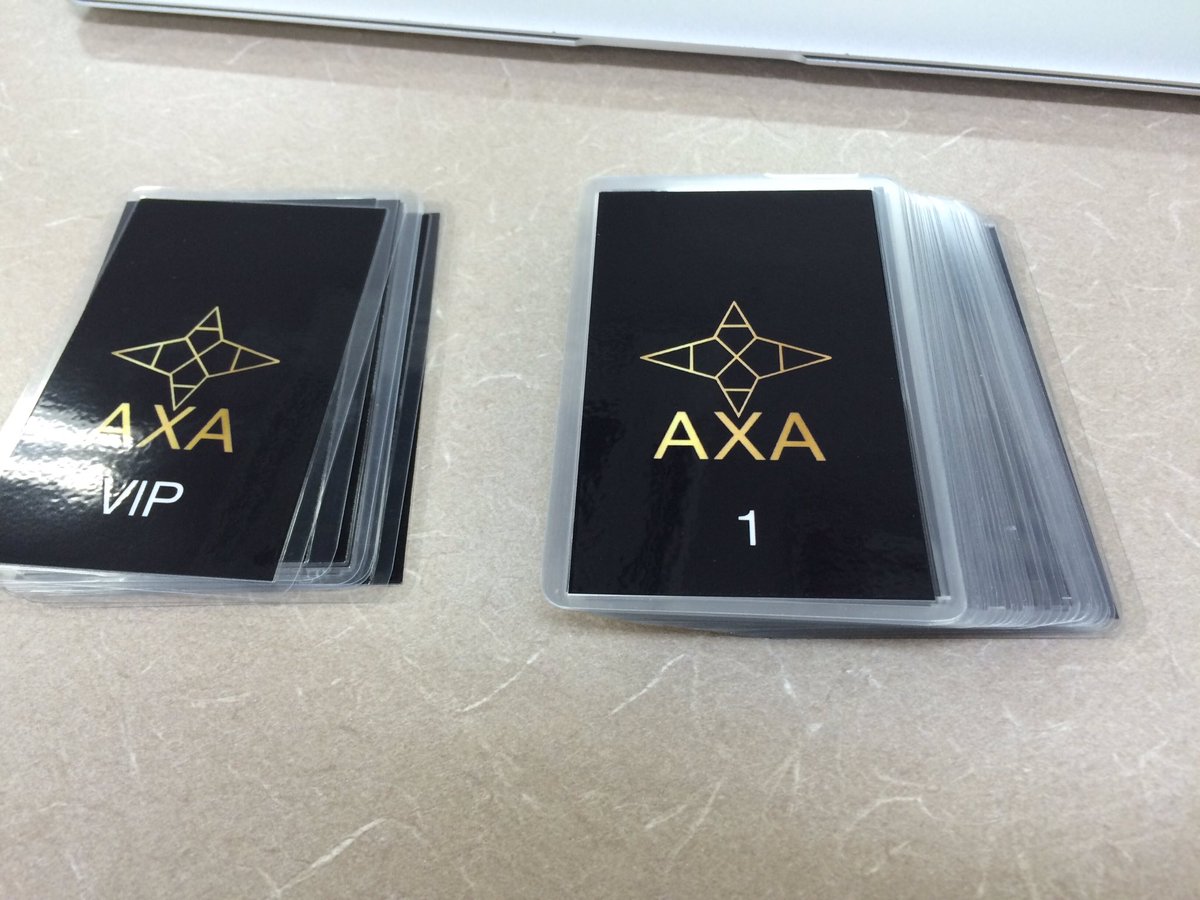 axa_official's tweet photo. AXAカード、残り40枚です。
特典
•毎回エントランスで提示するだけで、チケット代無料。

•VIP席料金 お一人様1時間1000円 https://t.co/NQU31glPaN