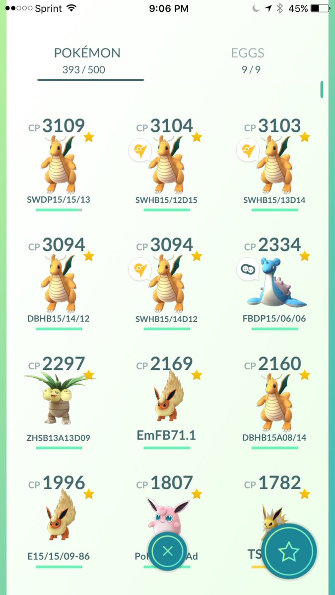 RSJplaysPokemon's tweet photo. Got them dragons no khaleesi #PokemonGO #TeamInstinct #NoShelter https://t.co/TGt5irYpGN