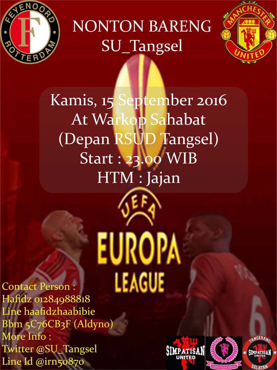 SU_Tangsel's tweet photo. Nobar europa league! @SeputarTangsel @INFO_PAMULANG @indosportdotcom @SeputarCiputat @info_tangsel @bolatweeps https://t.co/QiQNAje1yS