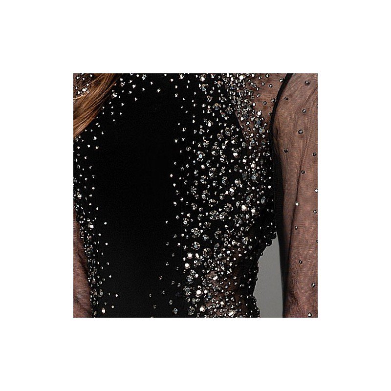 eudances's tweet image. Long Sleeve Jersey Cocktail Dress with Sheer Sides eudances.com/en/amelia-cout… $565.98 #wedding #weddingdress #gown