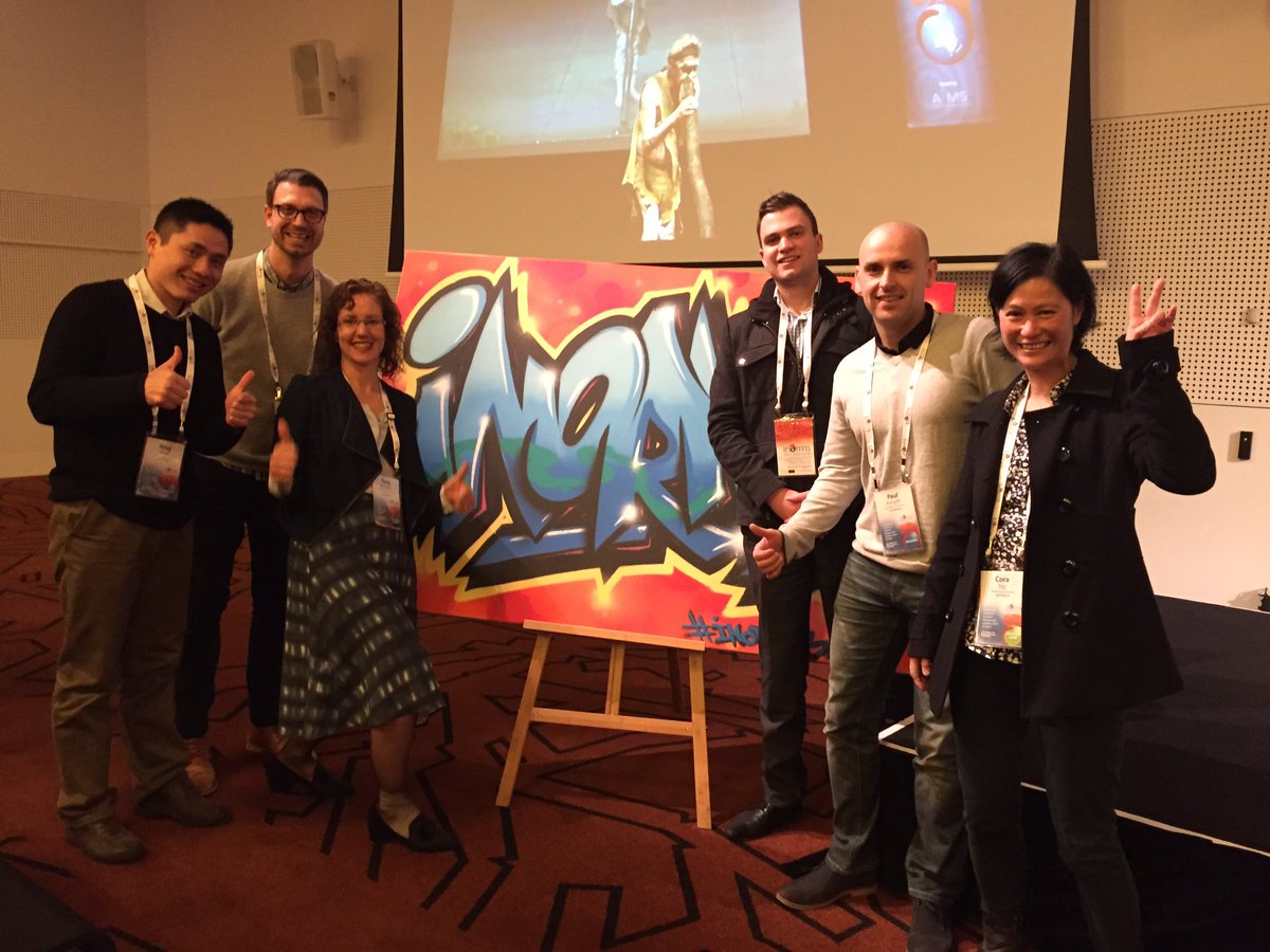 TaniaBezzobs's tweet photo. thanks so much to my employers past/ present for their support - Uni of Melb & Swinburne Uni of Technol #INORMS2016 https://t.co/eAeNj72bom