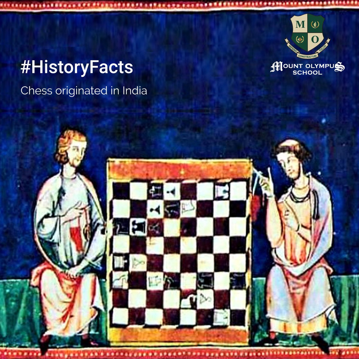 Indian Contents - Precursors to #chess originated in India