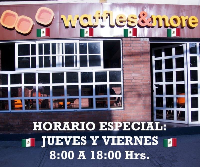 W&M Waffles and More,tu cafetería