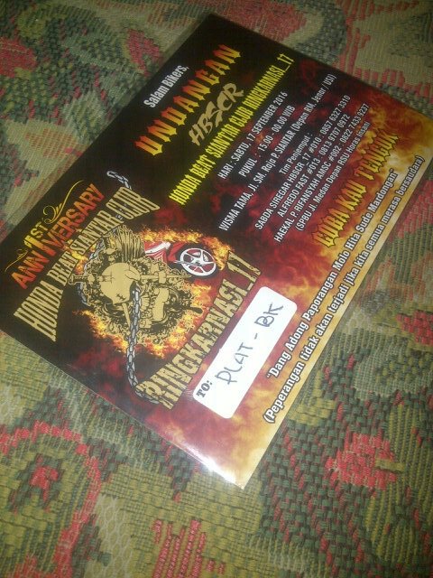 Sabtu, 17 sept 2016 Anniversary HBSCR siantar #gasspollcyiinn