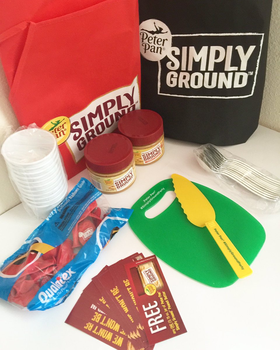 smartneelz's tweet photo. So happy with my @PeterPan_Pb simply ground house party pack from @HousePartyFun #simplygroundparty #sponsored https://t.co/YiODe0CIPX